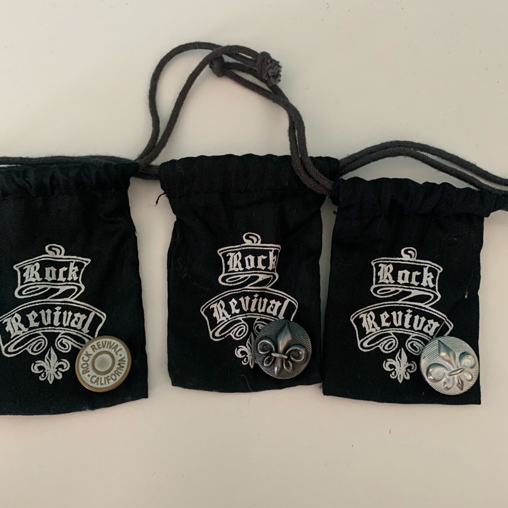 Rock Revival Jean Buttons